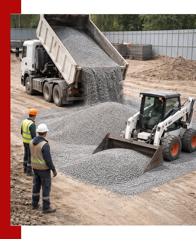 Доставка и продажа гранитного щебня фракции 0-5 в Альметьевске