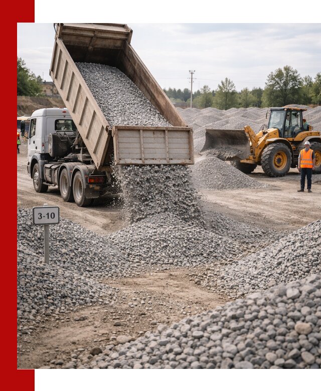Гранитный щебень фракции 3–10: доставка и продажа в Альметьевске