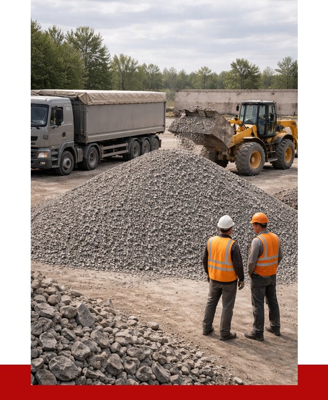 Гранитный щебень фракция 5-20 в Альметьевске от 4360 руб | ПРОНЕРУДЛьм