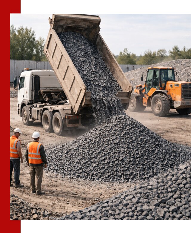 Доставка и продажа щебня габбро-диабаза в Альметьевске