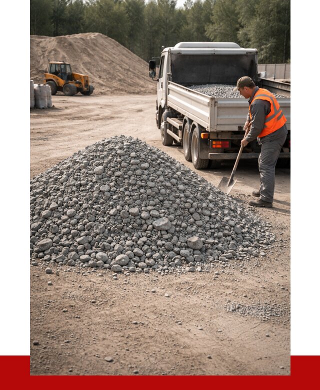 Гравийный щебень фракция 5-10 в Альметьевске от 2284 р. | ПРОНЕРУДЛьм