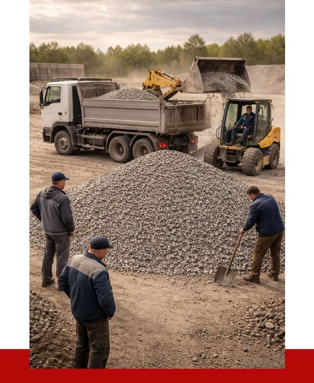 Гравийный щебень фракция 5-20 в Альметьевске от 2491 р. ПРОНЕРУДЛьм