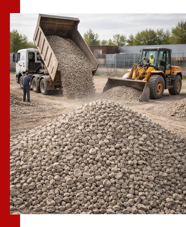 Доломитовый щебень фракции 20–41 с доставкой в Альметьевске