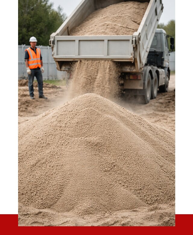 Купить сеяный песок с доставкой в Альметьевске от 2284 р ПРОНЕРУДЛьм