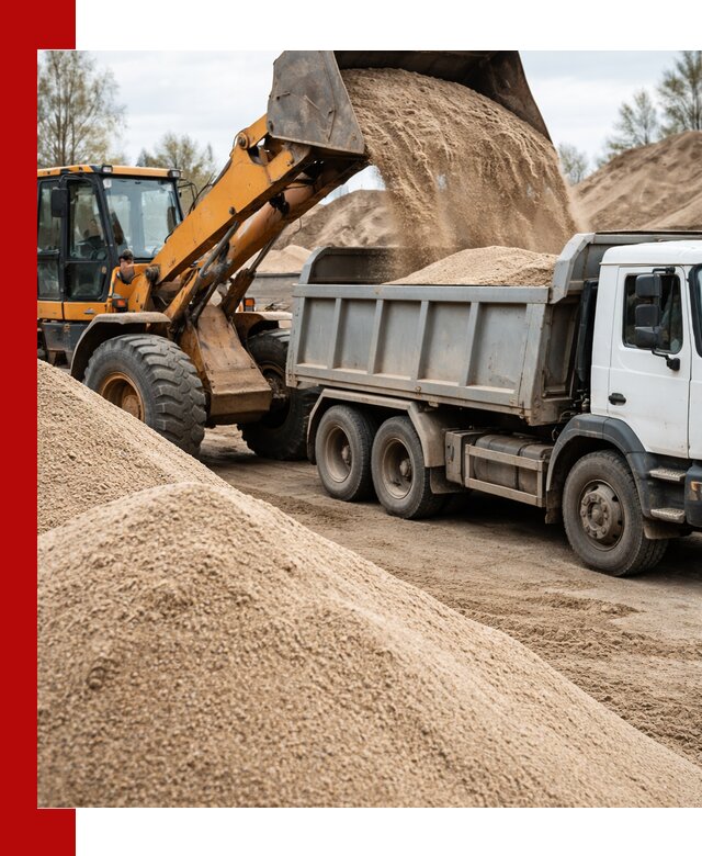Доставка сеяного песка в Альметьевске оптом и в розницу
