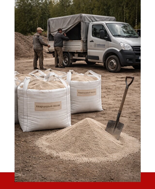 Кварцевый песок для пескоструя в Альметьевске от 4671 р. | ПРОНЕРУДЛьм