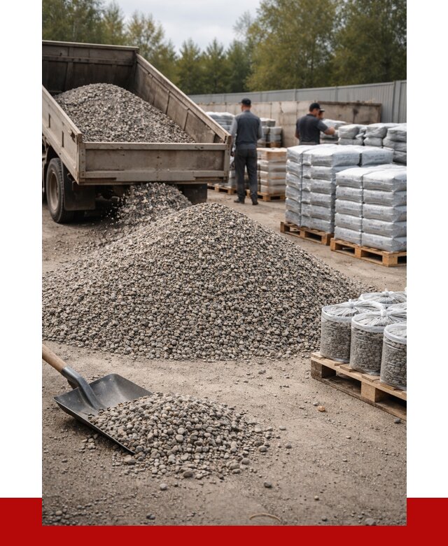 Гравий фракция 5-20 в Альметьевске купить от 2387 р. ПРОНЕРУДЛьм