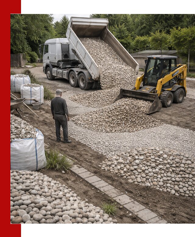 Доставка морской гальки оптом и в розницу в Альметьевске