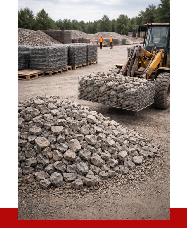 Камень для габионов фракция 70-150 в Альметьевске от 4360 р. | ПРОНЕРУДЛьм