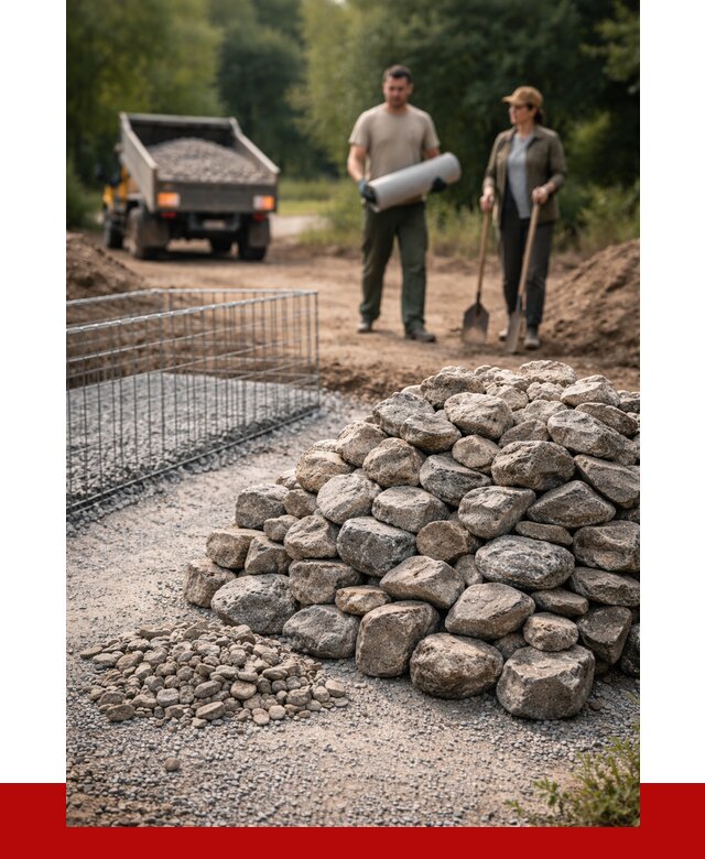 Камень для габионов фракция 100-200 в Альметьевске от 4982 р. | ПРОНЕРУДЛьм