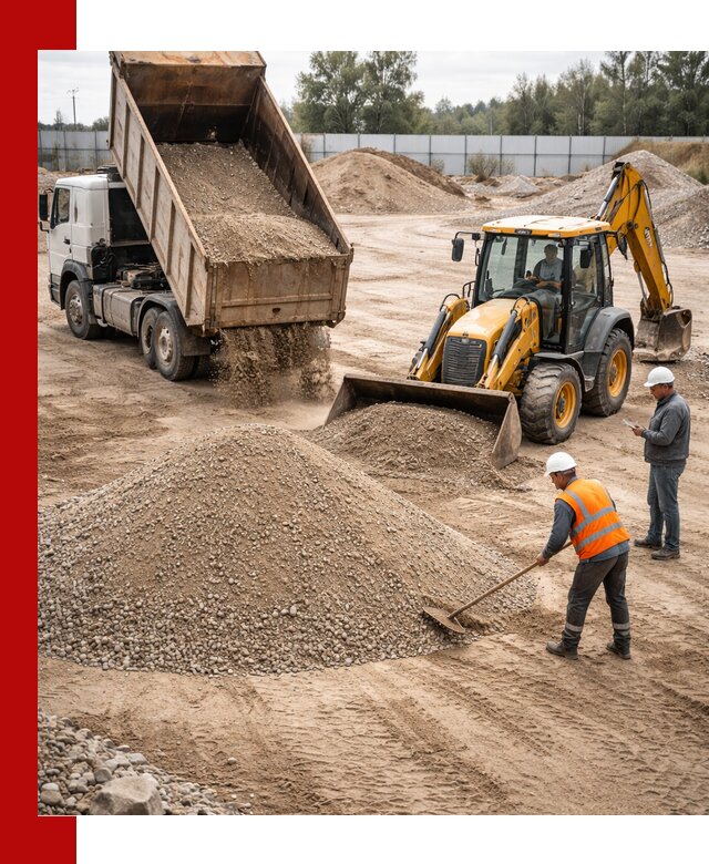 Поставка и доставка ПГС С4 в мешках и самосвалах в Альметьевске