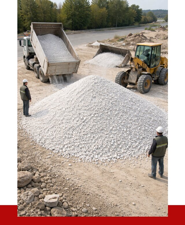 Белая мраморная крошка в Альметьевске от 4360 р. с доставкой | ПРОНЕРУДЛьм