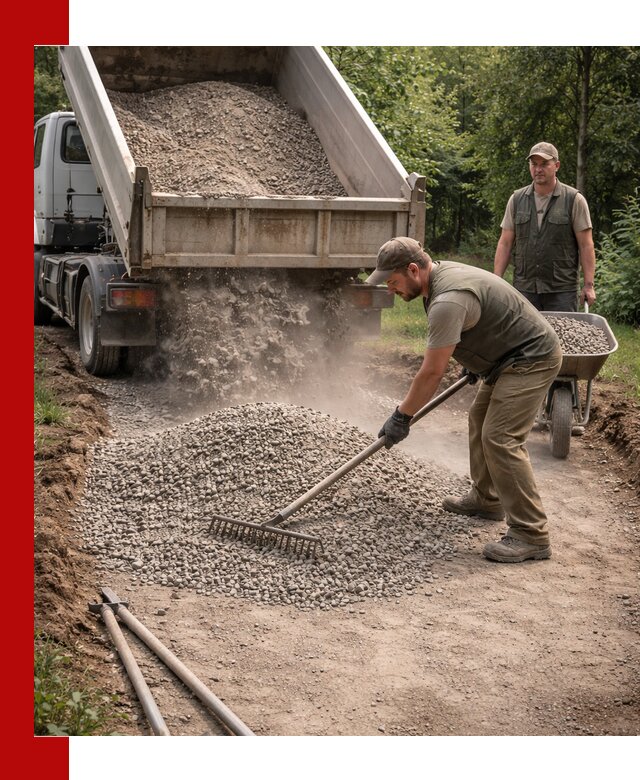 Каменная крошка для дорожек с доставкой в Альметьевске