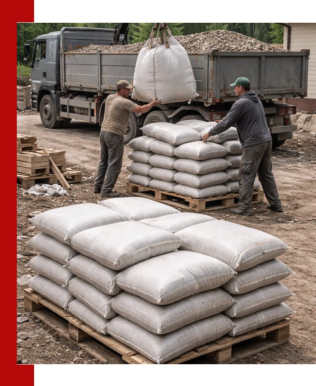 Керамзит в мешках с доставкой в Альметьевске от компании-поставщика
