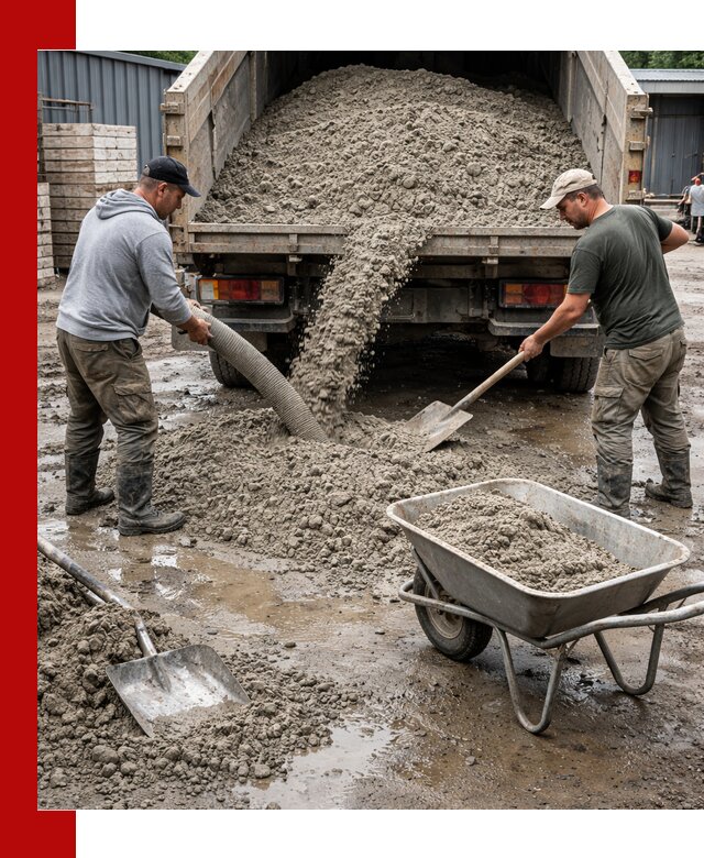 Цементно-песчаная смесь М150 доставка в Альметьевске