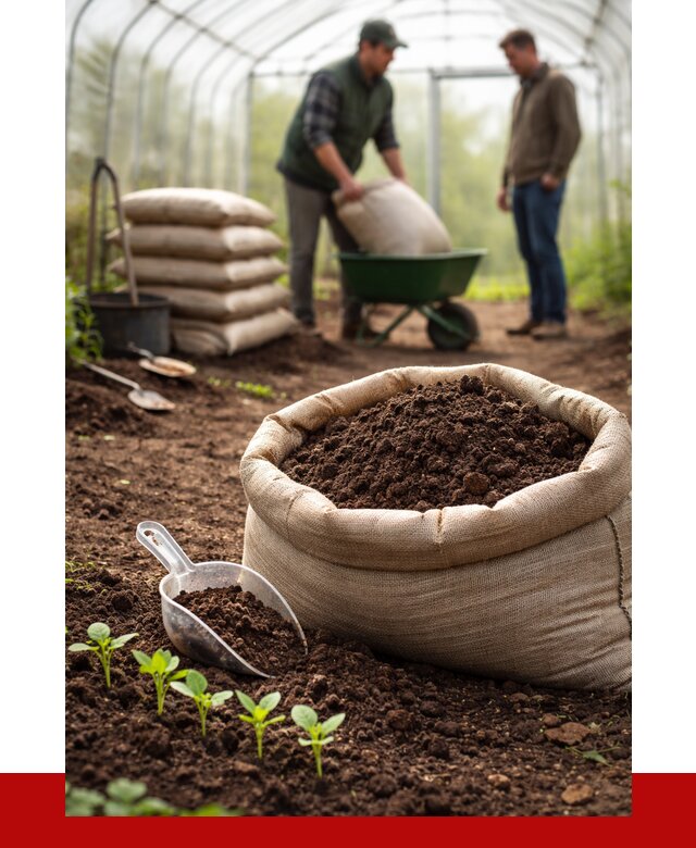 Грунт для теплицы в Альметьевске с доставкой от 1557 р. | ПРОНЕРУДЛьм