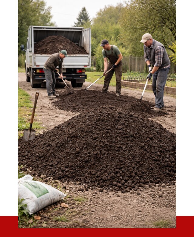 Купить землю для огорода в Альметьевске от 3322 р./куб | ПРОНЕРУДЛьм