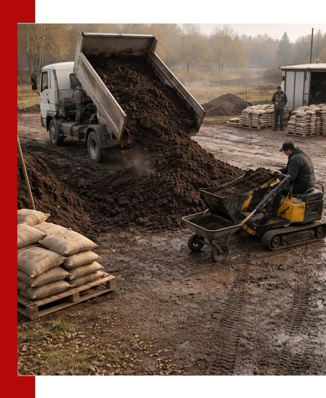 Кислый торф в доставке по выгодным ценам в Альметьевске