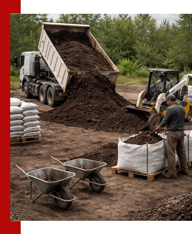 Доставка и продажа торфогрунта в Альметьевске оптом и в розницу