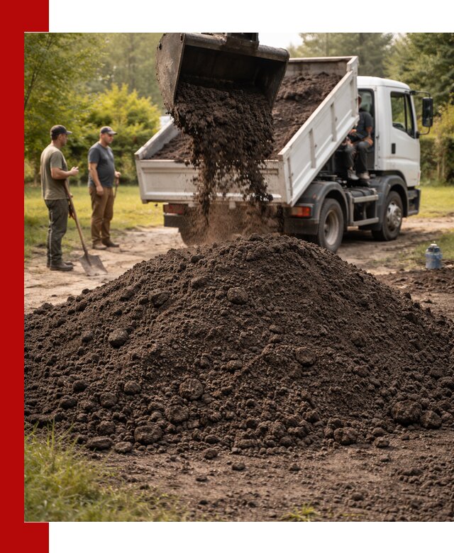 Доставка и продажа чернозема в Альметьевске оптом и в розницу