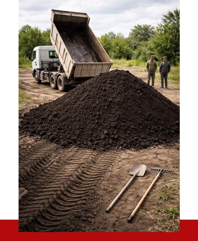 Купить чернозем навалом в Альметьевске от 1246 р. за куб | ПРОНЕРУДЛьм