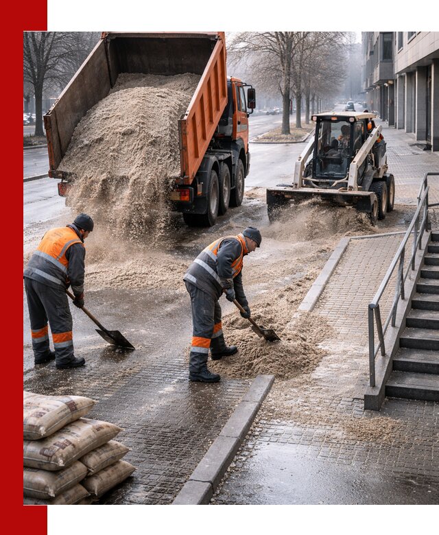 Поставка противогололедных материалов в Альметьевске