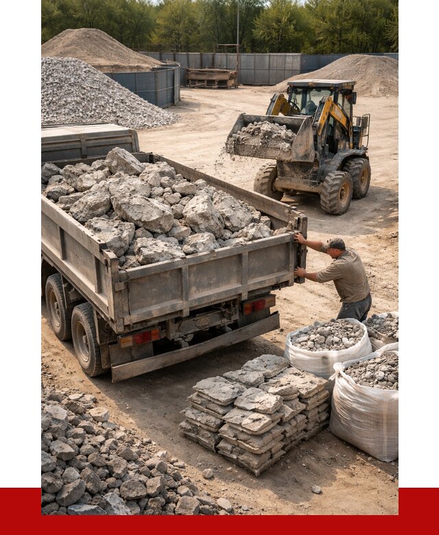 Купить бой бетона с доставкой в Альметьевске от 4982 р. | ПРОНЕРУДЛьм