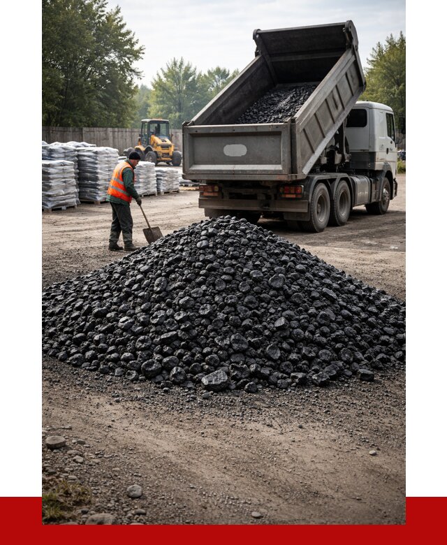 Купить уголь орех в Альметьевске с доставкой от 7785 р. | ПРОНЕРУДЛьм