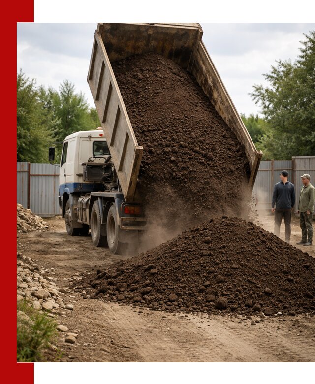 Доставка самосвалом 10 кубов в Альметьевске быстро и надёжно