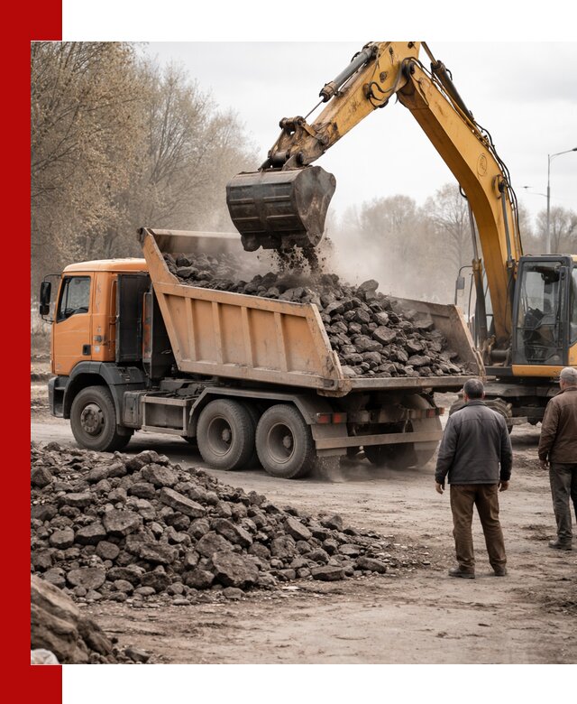Вывоз асфальта и асфальтового покрытия в Альметьевске